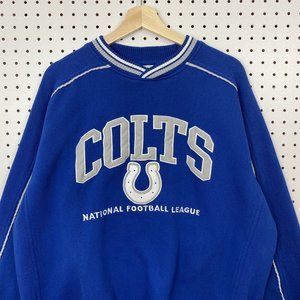 Vintage Indianapolis Colts Crewneck Sweatshirt Size XL NFL Football Lee Sport